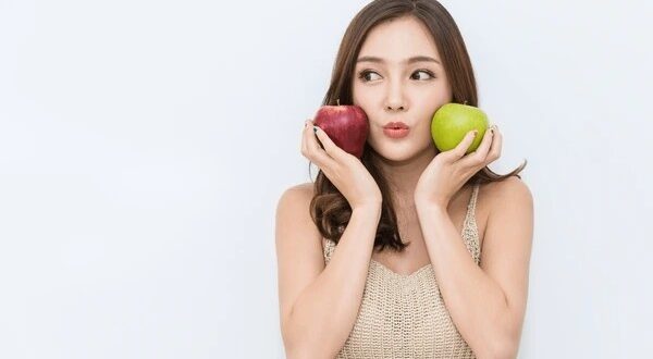 apple for skin