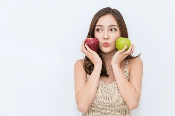 apple for skin