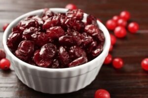 dried cranberries