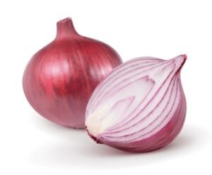 eating raw onion