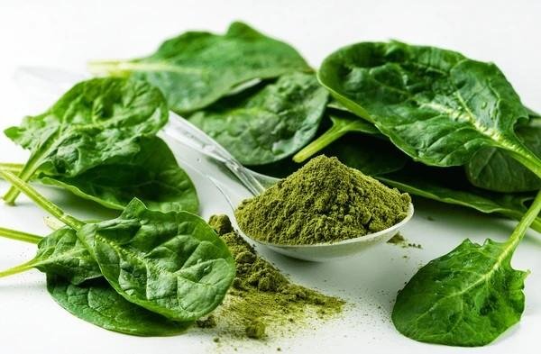green powder