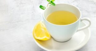 green tea with lemon