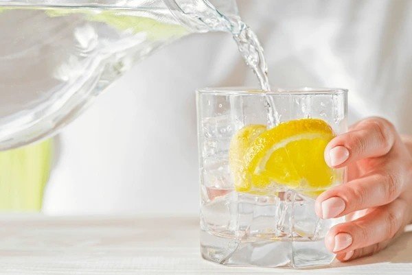 hot lemon water