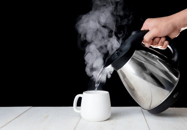hot water
