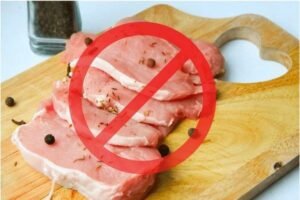 not eating red meat