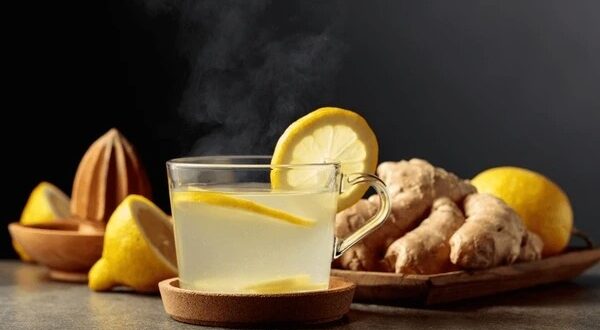 warm lemon water