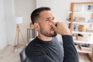 burning nose