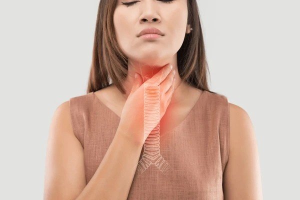 burning sensation in throat