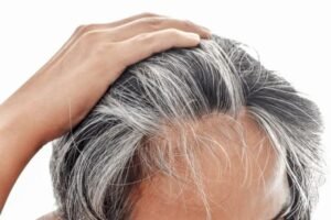 grey hair