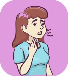 hoarse voice