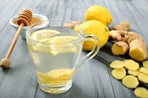 honey and hot water for cough