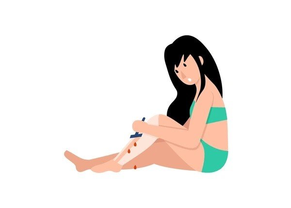 itchy armpits after shaving