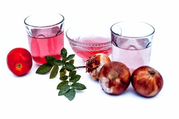onion juice for hair fall